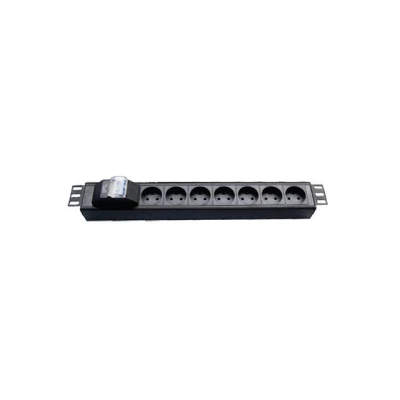 6 Outlets Power Strip Denmark Metered Switched Clever Black PDU Socket Denmark