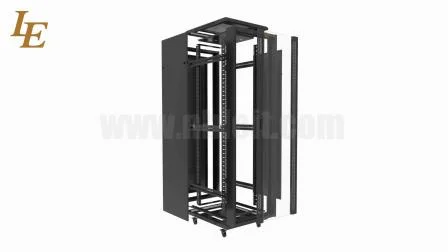 High Quality Standard 19 Inch Data Center Server Rack 42u Floor Standing Glass Door DDF Network Cabinet