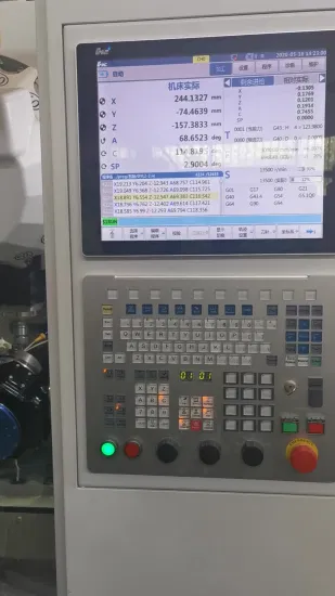 Electronic Board Milling Machine Mvl850p 5 Axis Vertical Machining Center with ISO9001 Certification