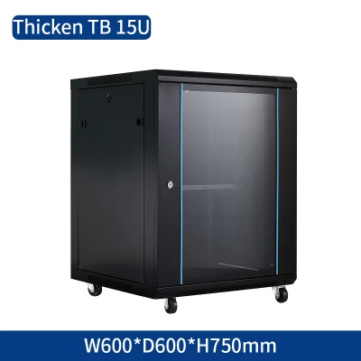 19 Inch Floor Standing Telecommunication Network Cabinet 600mm 800mm 27u Server Rack with Accessory